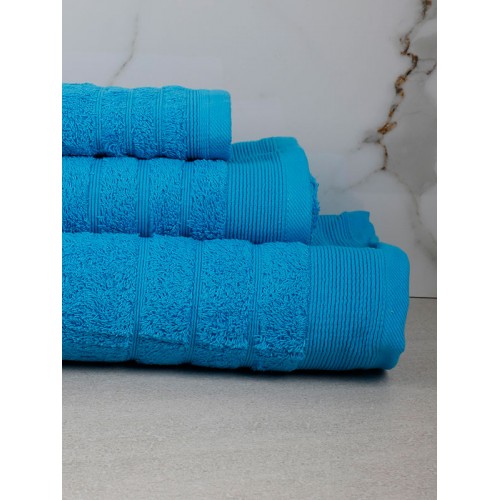 Himburi 17 Turquoise Face Towel (50x90)