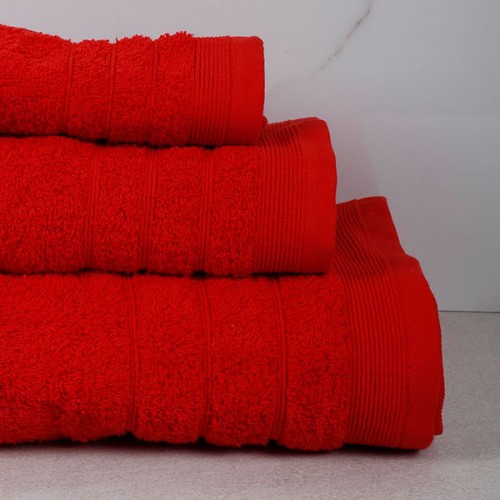 Πετσέτα Χίμπουρι 21 Red Προσώπου (50x90)
