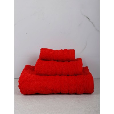 Himburi 21 Red Face Towel (50x90)