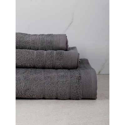 Πετσέτα Χίμπουρι 9 Grey Προσώπου (50x90)