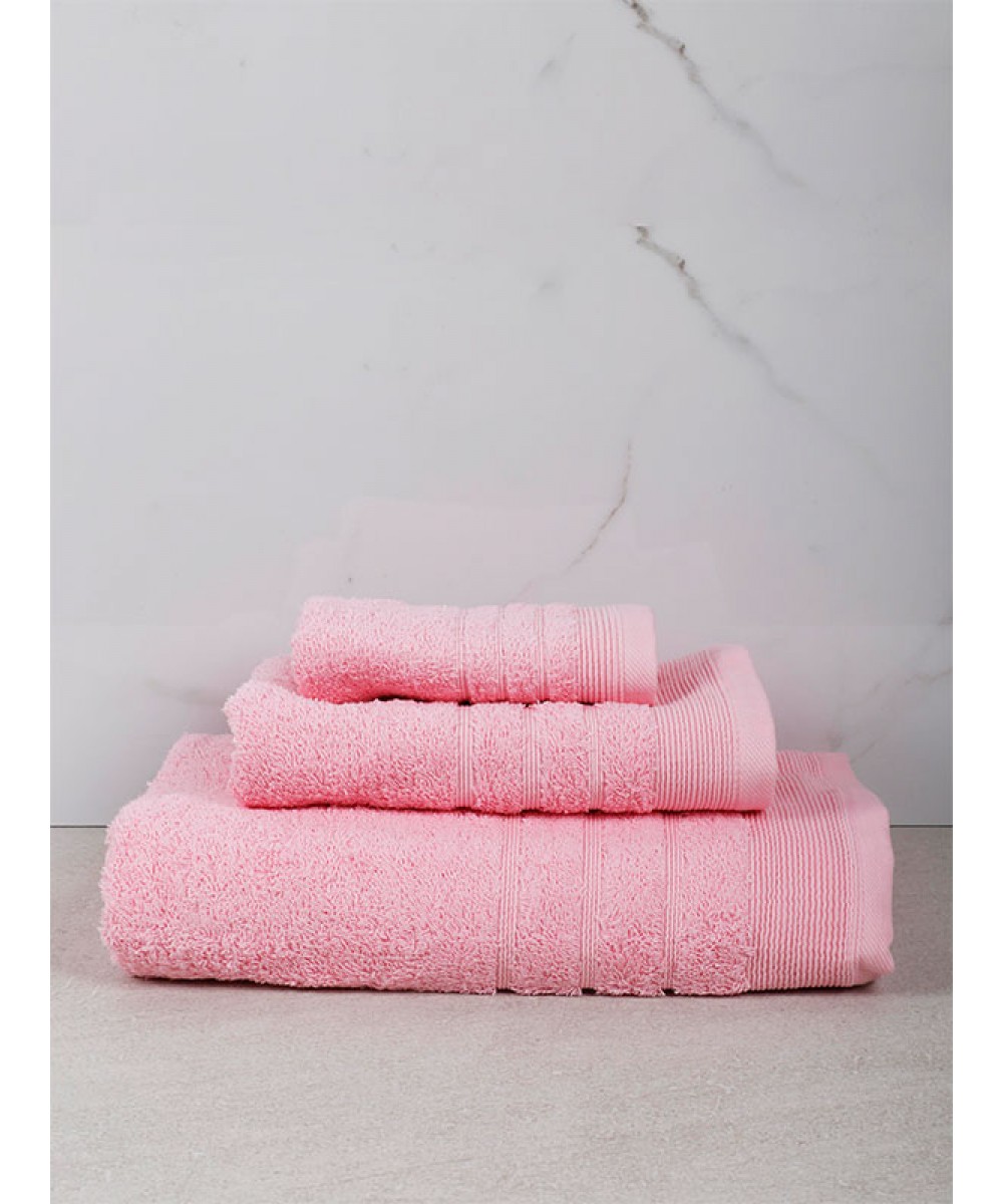 Himburi towel 1 Pink Set of 3 pcs.