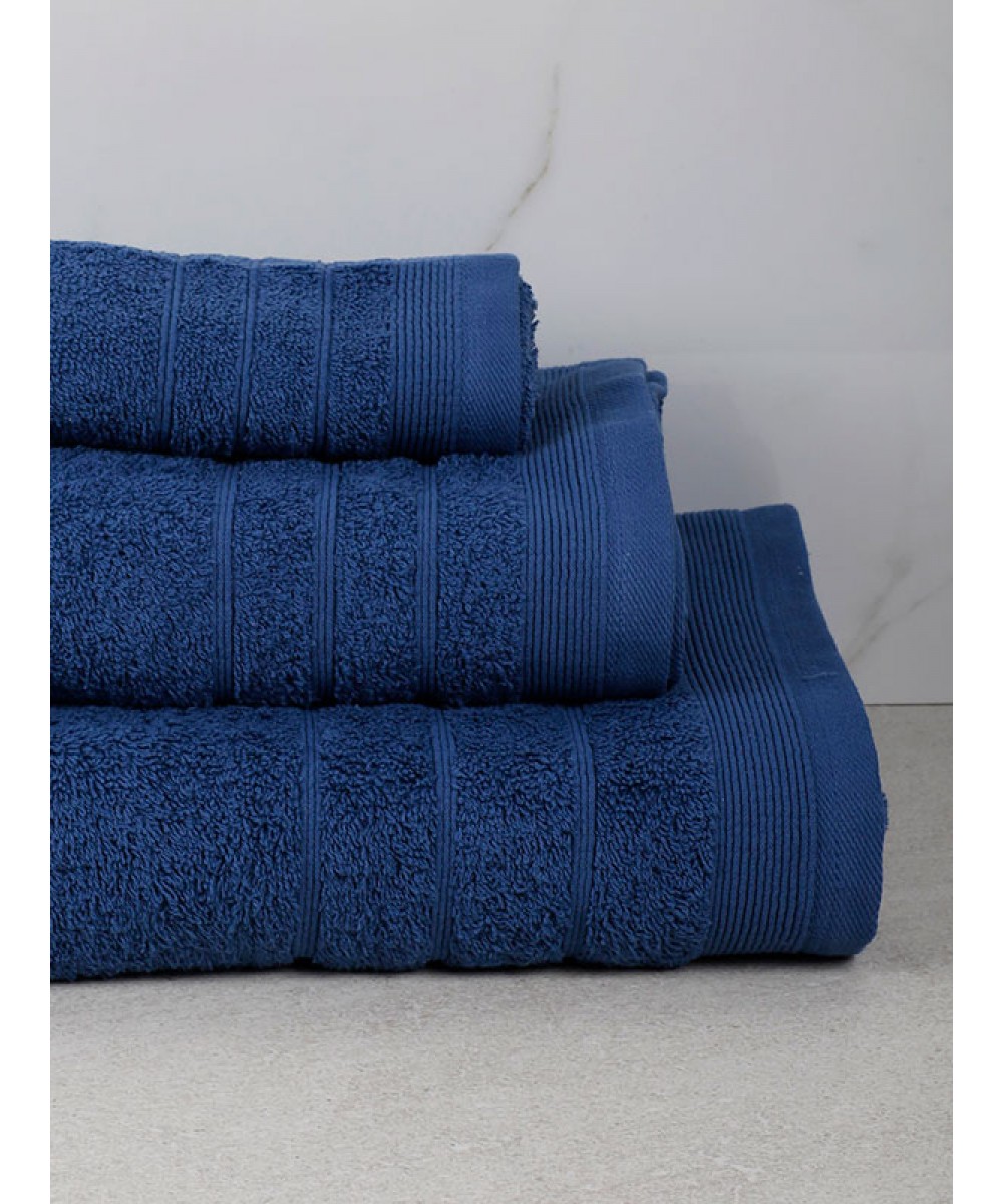 Himburi 18 Blue Hand Towel (30x50)