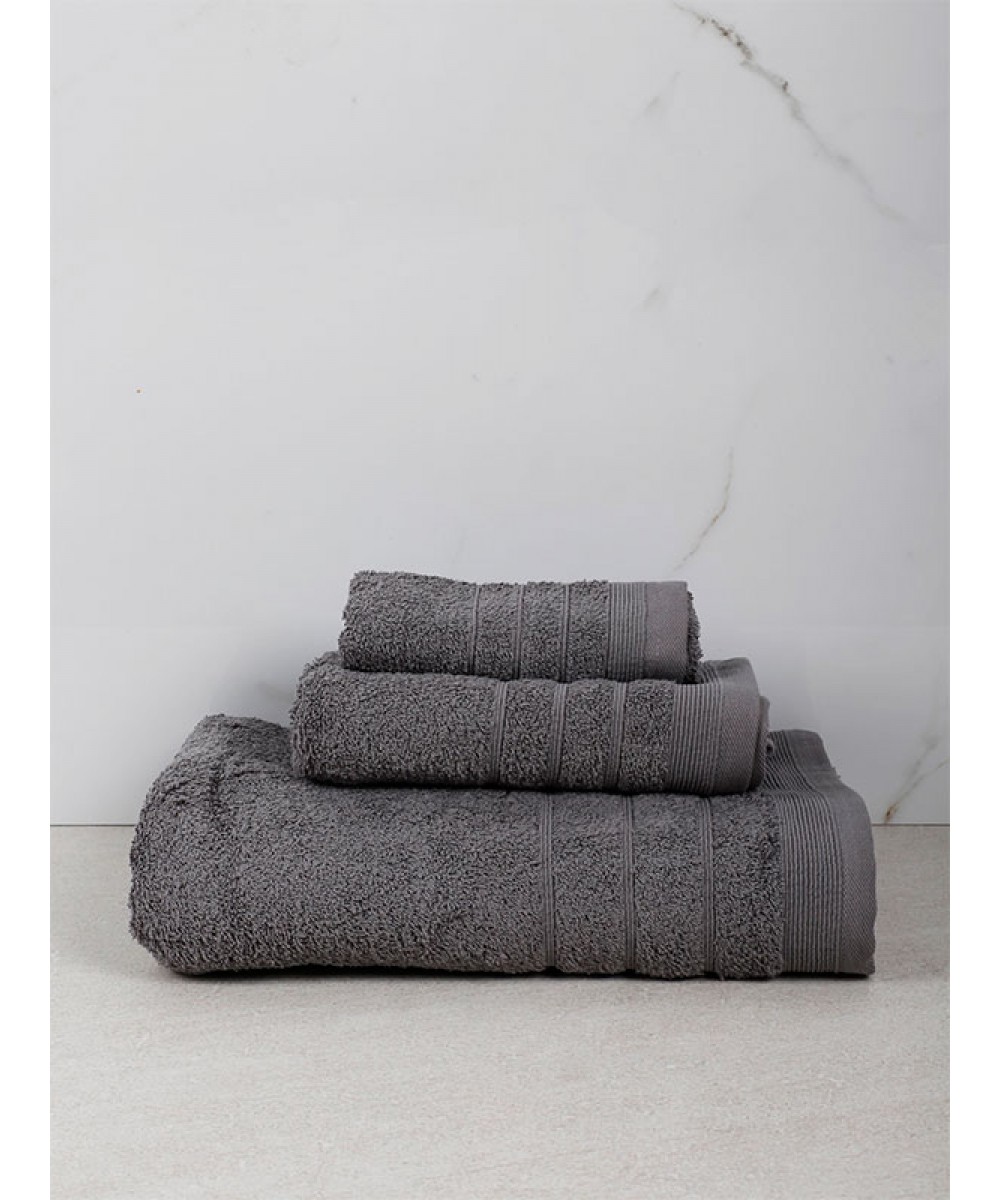 Himburi 9 Gray Hand Towel (30x50)