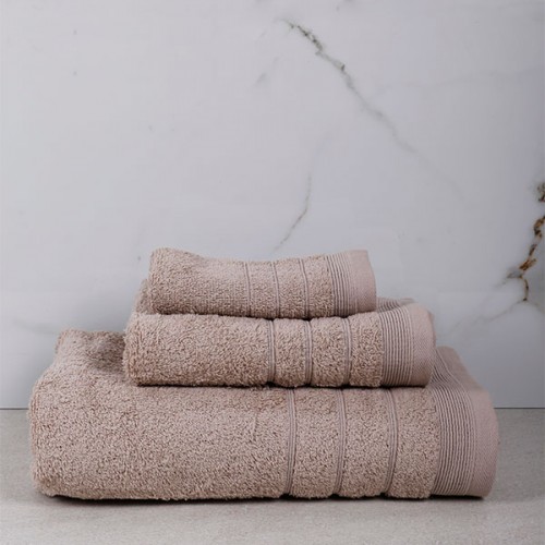 Himburi 11 Medium Beige Bathroom Towel (70x140)