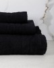 Himburi 15 Black Bathroom Towel (70x140)