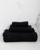 Himburi 15 Black Bathroom Towel (70x140)