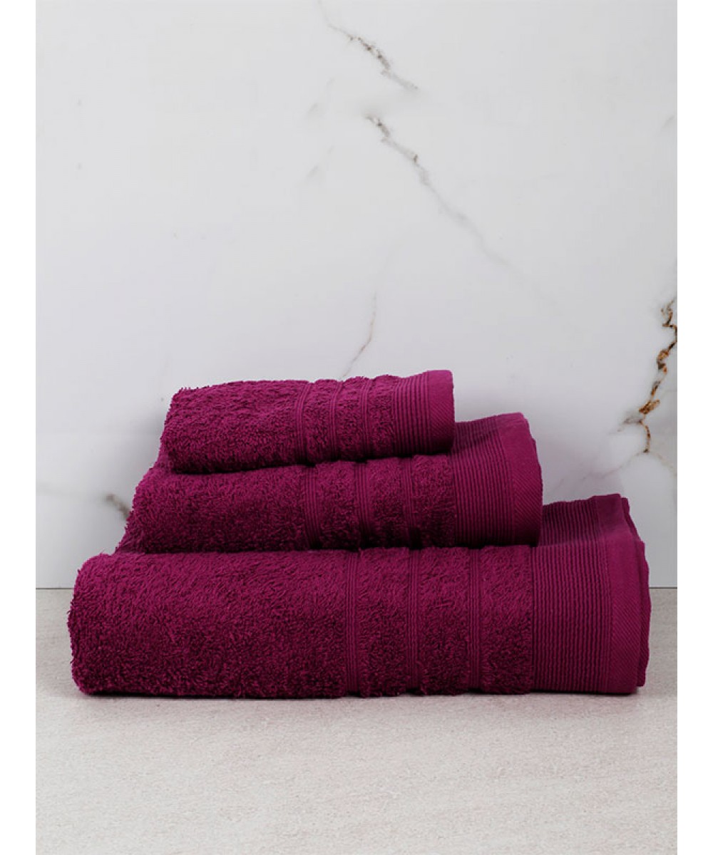 Himburi 5 Mauve Bathroom Towel (70x140)