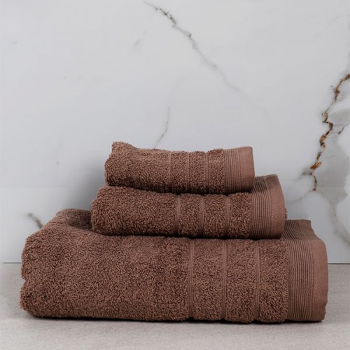 Himburi 8 Mocha Bath Towel (70x140)