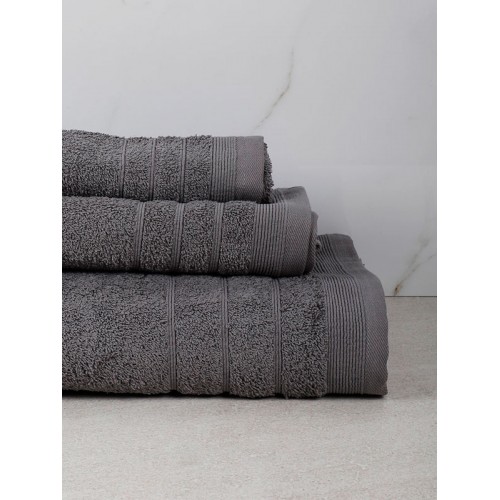 Πετσέτα Χίμπουρι 9 Grey Μπάνιου (70x140)