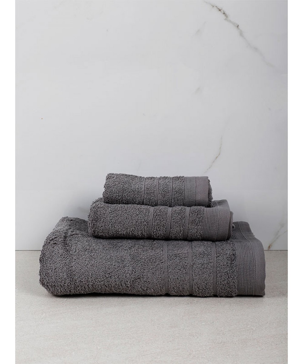 Himburi 9 Gray Bathroom Towel (70x140)