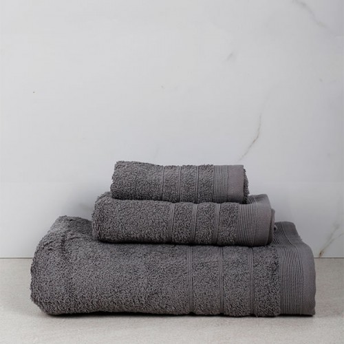 Πετσέτα Χίμπουρι 9 Grey Μπάνιου (70x140)