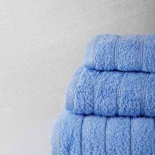 Combed Dory 1 Light Blue Hand Towel (30x50)