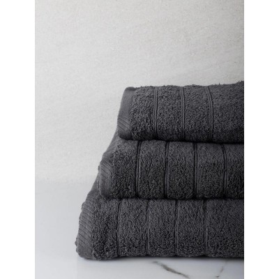 Combed Dory 10 Dark Gray Hand Towel (30x50)