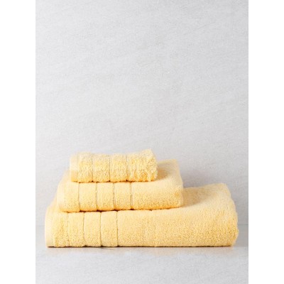 Dory 6 Yellow Combed Face Towel (50x100)