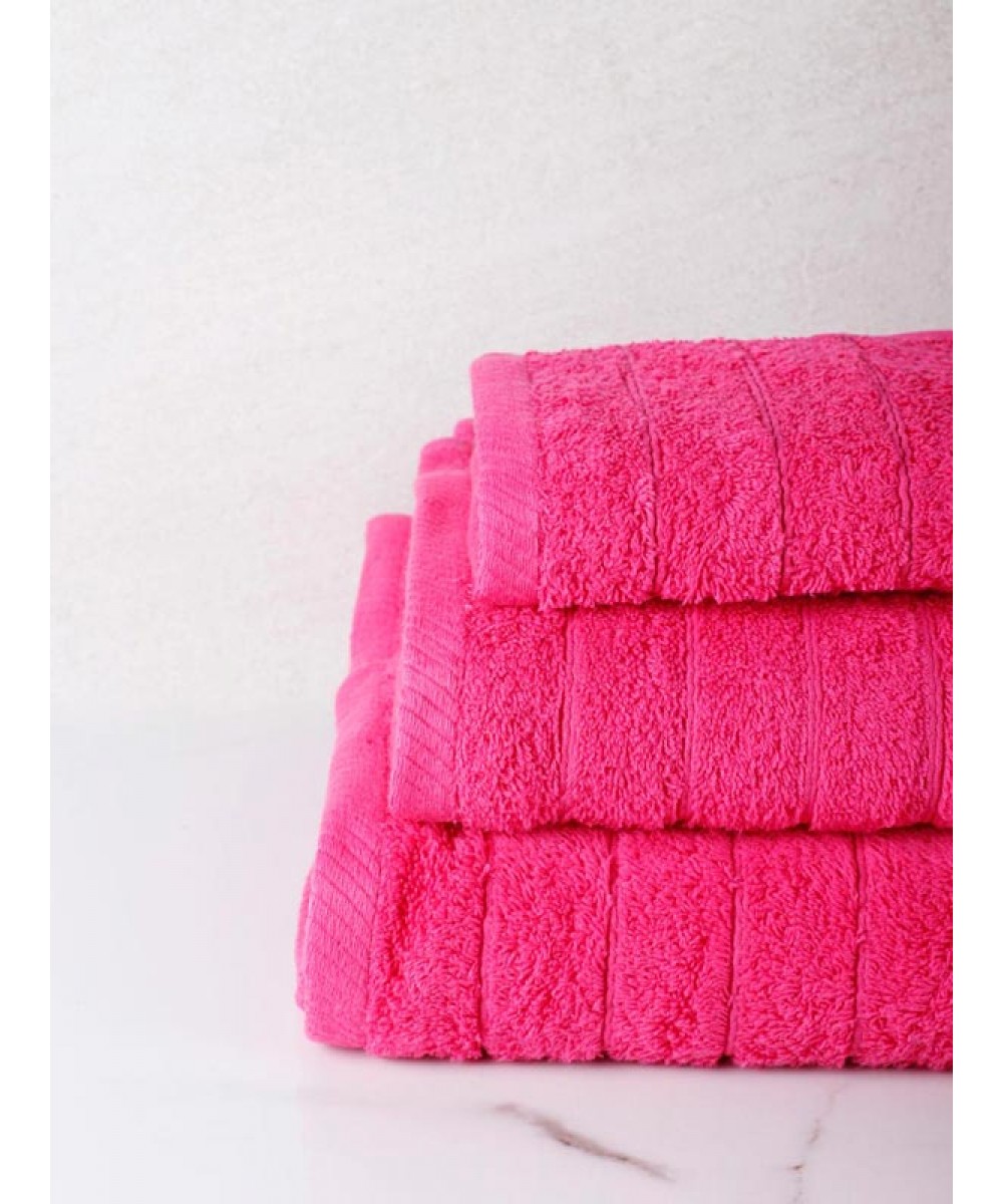 Combed towel Dory 14 Fuchsia Bathroom (80x150)