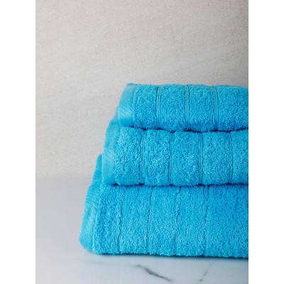 Πετσέτα πενιέ Dory 2 Turquoise Μπάνιου (80x150)