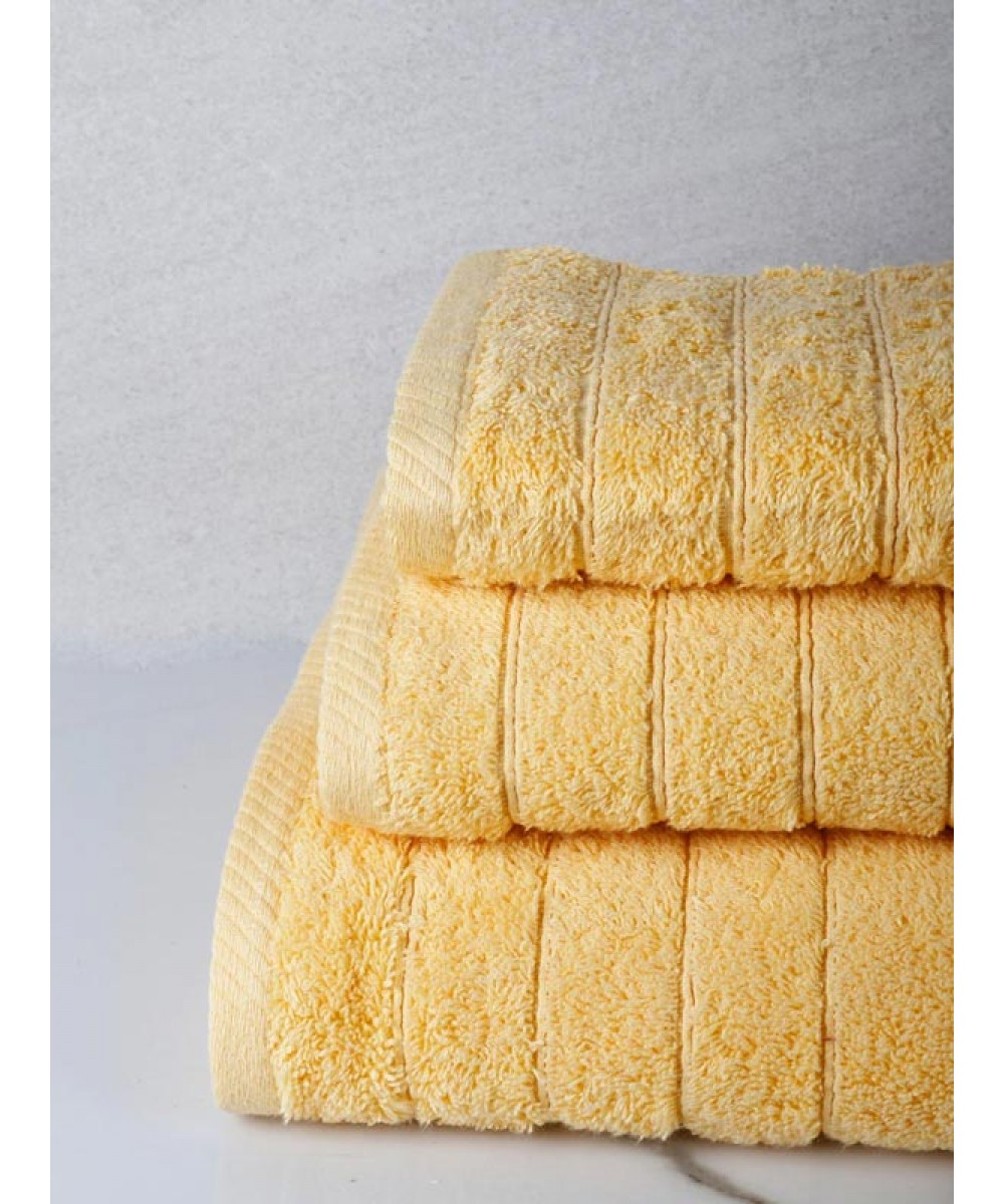 Πετσέτα πενιέ Dory 6 Yellow Μπάνιου (80x150)