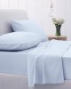 Fitted sheet Cotton Feelings with elastic 103 Light Blue Single (100x200 30)