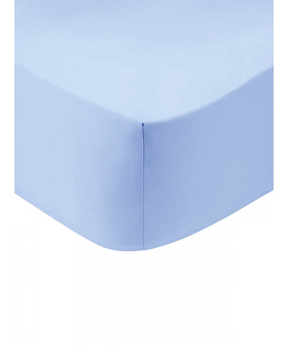 Κατωσέντονο Cotton Feelings με λάστιχο 103 Light Blue Μονό (100x200 30)