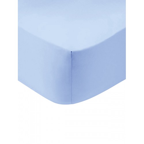 Κατωσέντονο Cotton Feelings με λάστιχο 103 Light Blue Μονό (100x200 30)