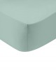 Cotton Feelings fitted sheet with elastic 105 Aqua Single (100x200 30)