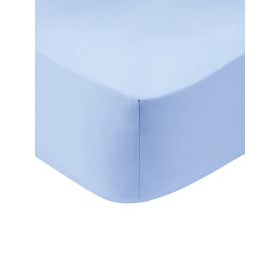 Κατωσέντονο Cotton Feelings με λάστιχο 103 Light Blue Ημίδιπλο (120x200 30)