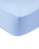 Κατωσέντονο Cotton Feelings με λάστιχο 103 Light Blue Ημίδιπλο (120x200 30)