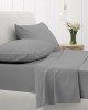 Cotton Feelings fitted sheet with elastic 107 Dark Gray Double (160x200 30)