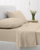 Cotton Feelings fitted sheet with rubber 109 Sand Double (160x200 30)