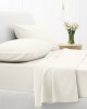 Cotton Feelings fitted sheet with rubber 100 White Super double (180x200 30)