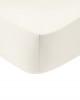 Cotton Feelings fitted sheet with rubber 100 White Super double (180x200 30)