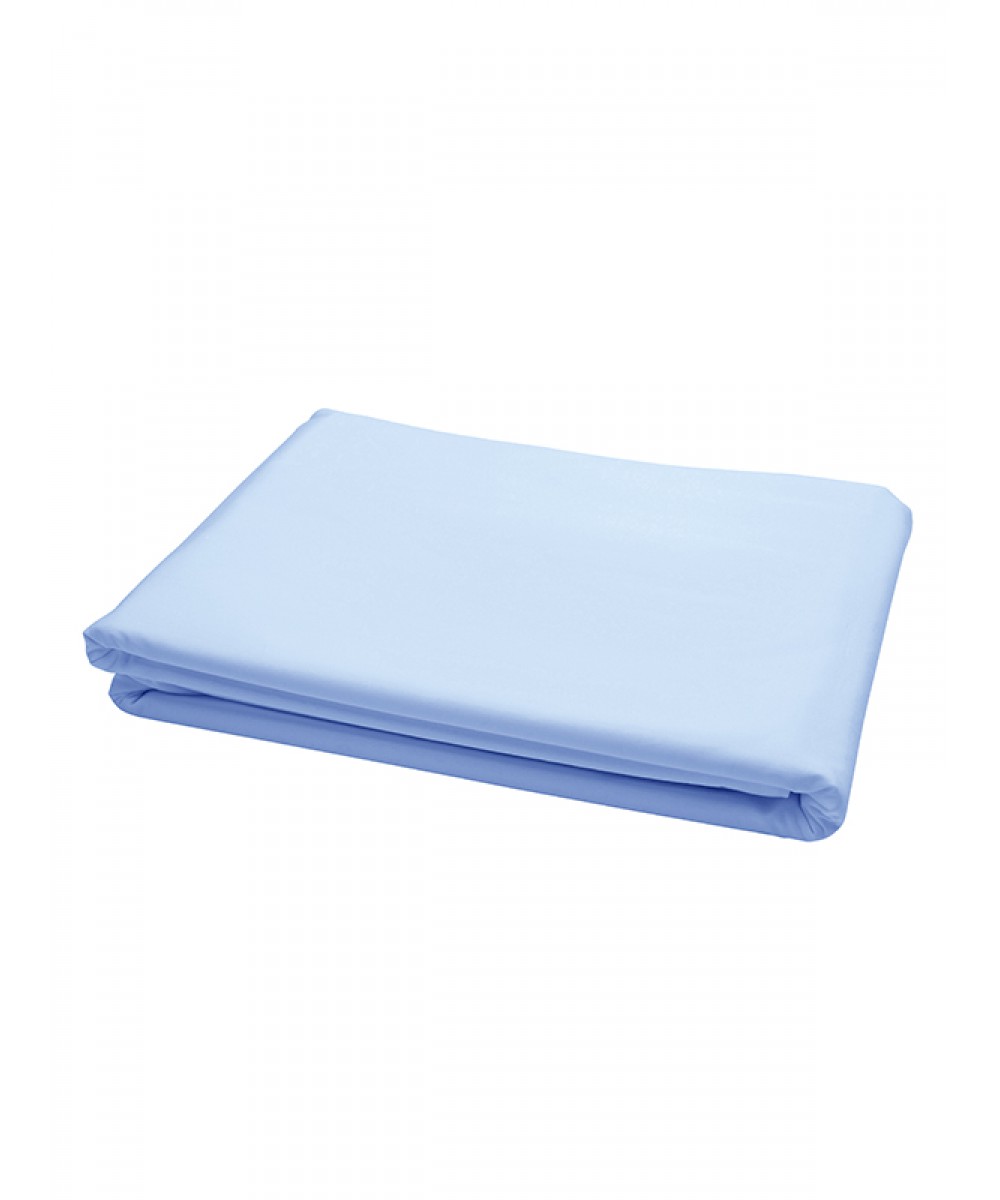 Cotton Feelings flat sheet 103 Light Blue Single (165x270)