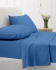 Cotton Feelings flat sheet 104 Blue Single (165x270)