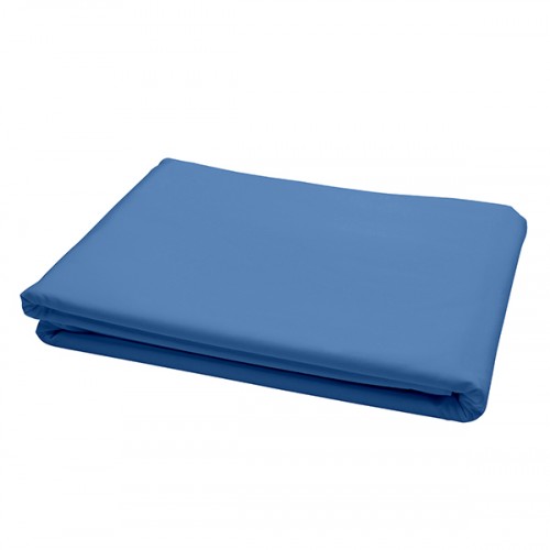 Cotton Feelings flat sheet 104 Blue Single (165x270)