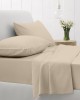 Cotton Feelings flat sheet 109 Sand Single (165x270)