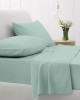 Sheet set Cotton Feelings 105 Aqua Single with elastic (105x205 30)