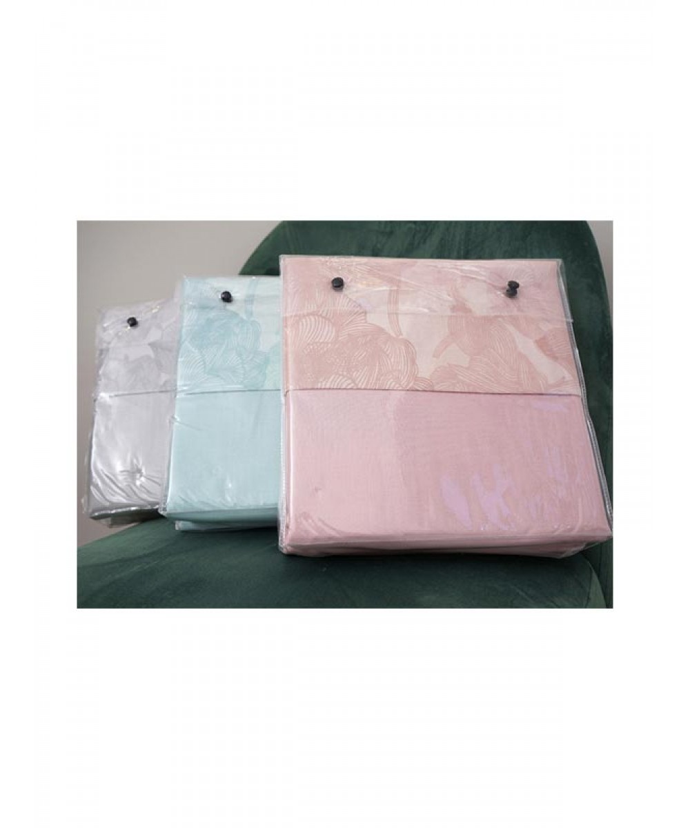 Sheet Set Cotton Feelings 2032 Pink Single (165x270)