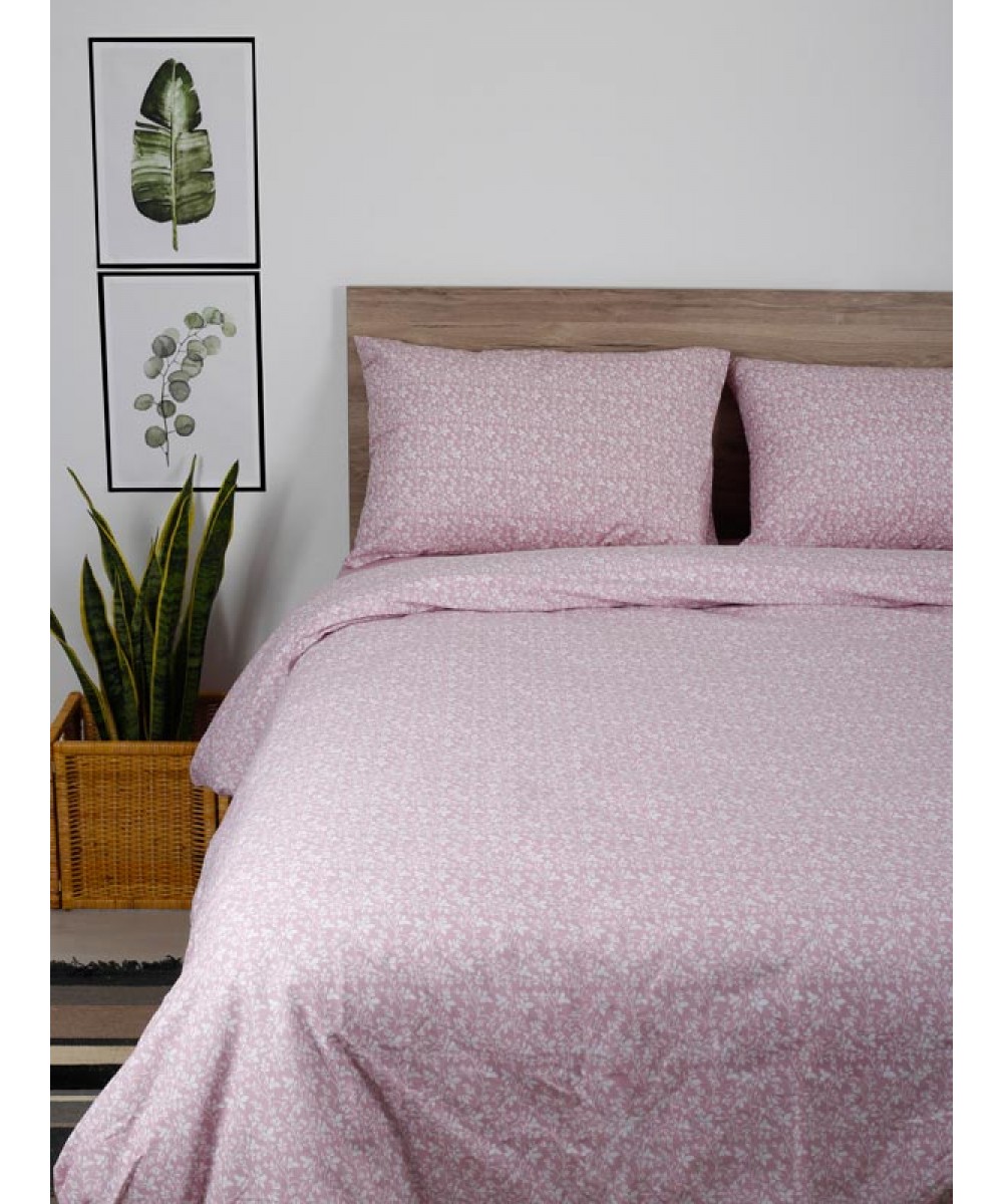 Sheet set Cotton Feelings 920 Pink Single with elastic (105x205 30)