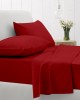 Sheet set Cotton Feelings 113 Red Super double with elastic (170x205 30)