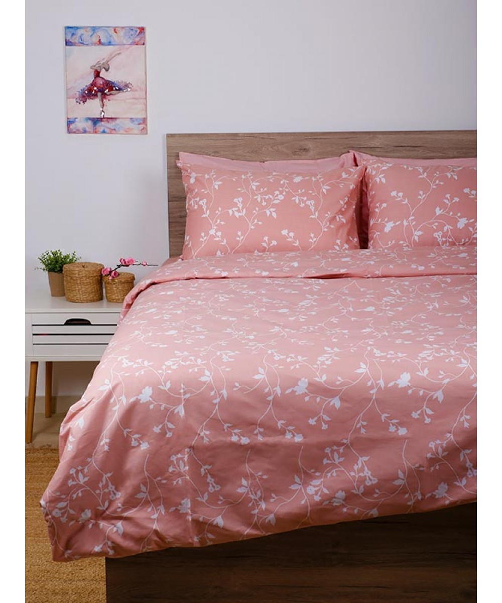 Sheet Set Cotton Feelings 924 Pink Super Double (235x270)