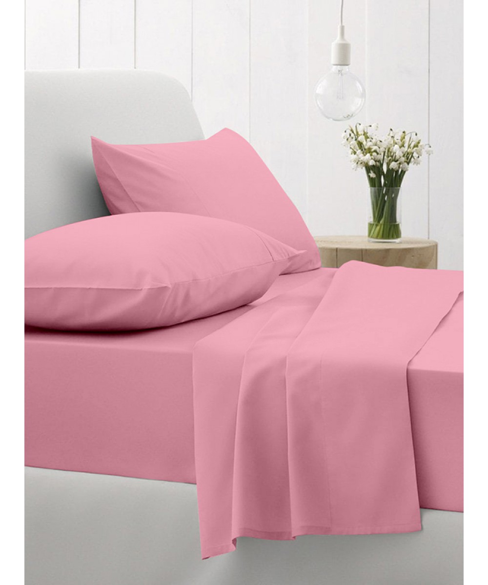 Σετ Σεντόνια Cotton Feelings 102 Lila King Size (260x270)