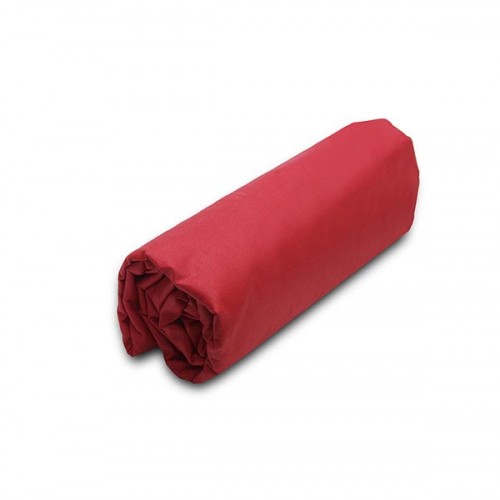 Κατωσέντονο Menta με λάστιχο 12 Red Μονό (100x200 20)