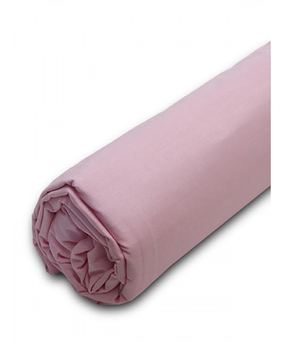 Menta fitted sheet with elastic 13 Pink Single (100x200 20)