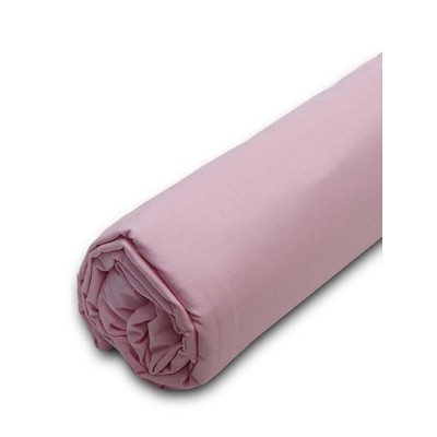Κατωσέντονο Menta με λάστιχο 13 Pink Μονό (100x200 20)