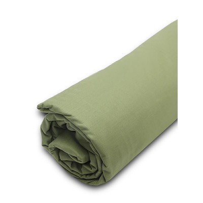 Menta bedspread with rubber 11 Olive Double (160x200 20)