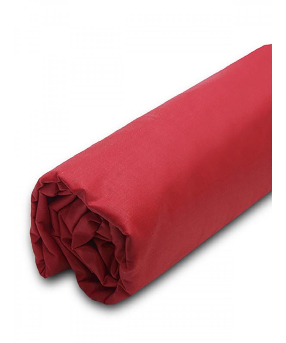 Menta bedspread with rubber 12 Red Double (160x200 20)