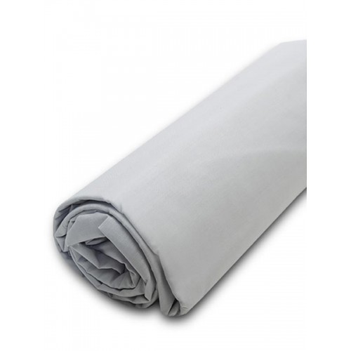 Menta fitted sheet with elastic 18 Light Gray Double (160x200 20)