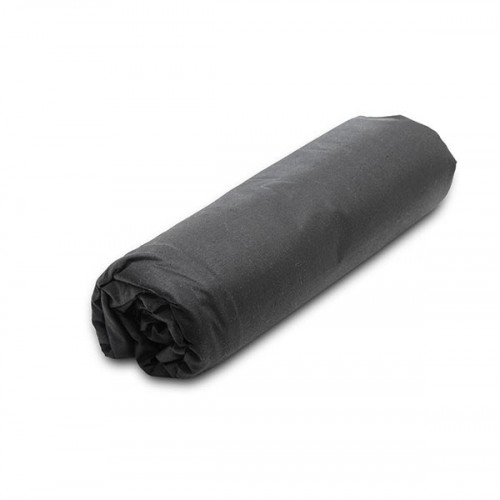 Menta bedspread with rubber 21 Black Double (160x200 20)