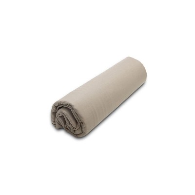 Menta fitted sheet with rubber 23 Mocha Double (160x200 20)