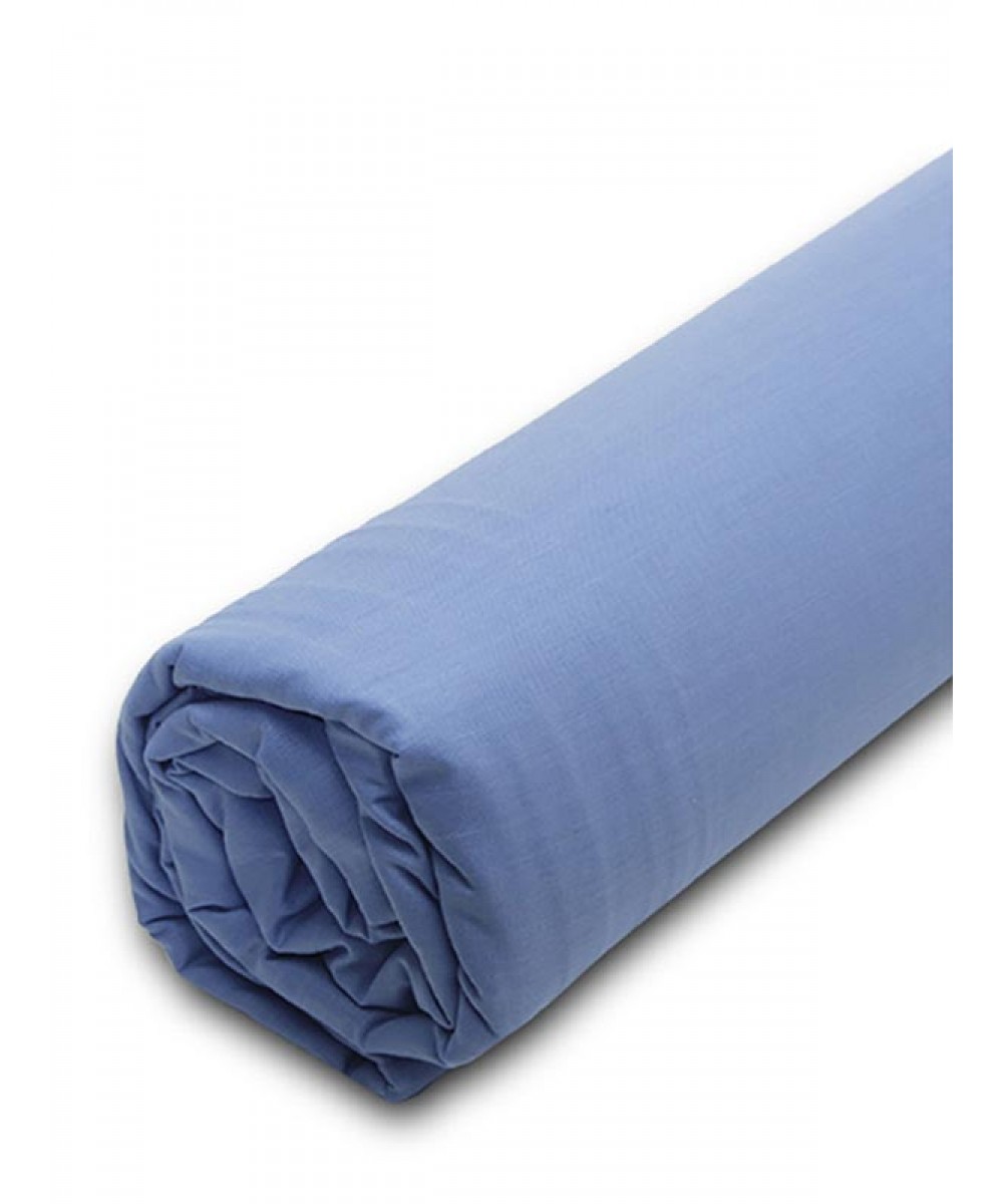 Menta bed sheet with elastic 17 Blue Super double (180x200 20)